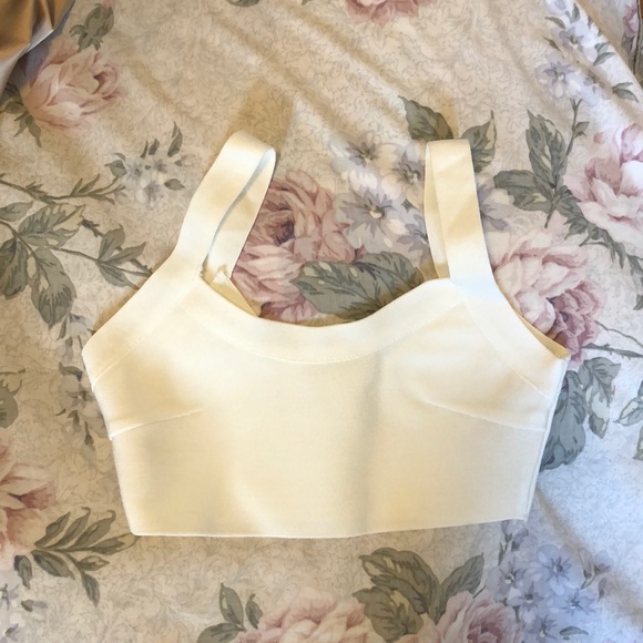 BNWOT Bandage Crop Top - Picture 4 of 5